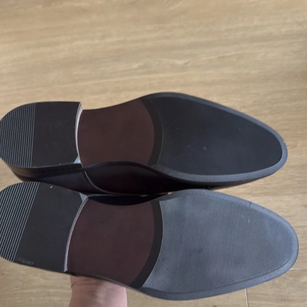 New Edison Double Monk Strap Shoe (Men) ortholite Nordstrom Sz 8.5 leather dress
